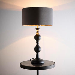 Grey and Black Modern Table Lamp