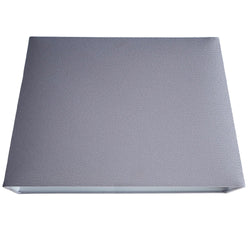 Britalia BRL13RLINEN/GREY Grey Linen and White Inner Vintage Rectangular Tapered Shade