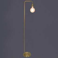 Polished Brass Floor Lamp