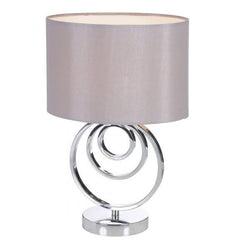 Polished Chrome Modern Table lamp
