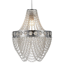 Polished Chrome Chandelier