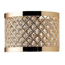 Polsihed Gold Non Electric Pendant with Jewels