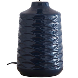 Blue Pottery Table Desk Light