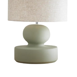 Green Ceramic Table Lamp
